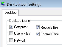 Change Desktop Icons - Vista Registry Hack