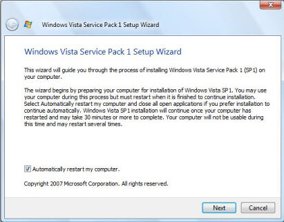 Windows Vista SP1