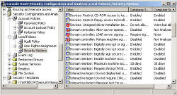 Security Templates in Windows Server 2003