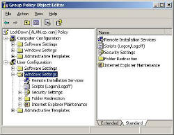 Group Policy - Windows Settings