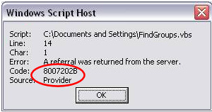 Error 8007202B