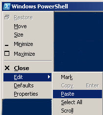 PowerShell copy and paste com objects