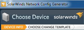 Solarwinds Network Config Generator