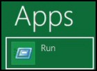 Windows 8 Run Command